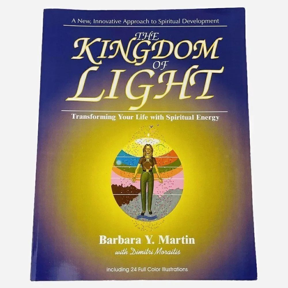 RARE SIGNED Vintage 2000 The Kingdom of Light Barbara Y Martin PB Illustrated